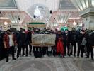 حضورجمعی ازدانش آموزان دبیرستان فرهنگ درحرم مطهر امام راحل